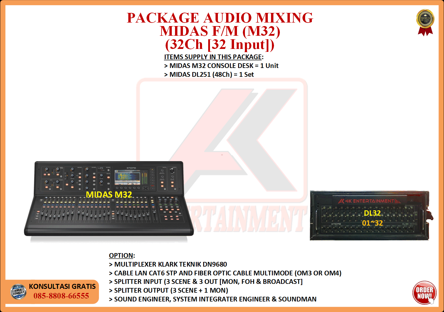 Package M32-I