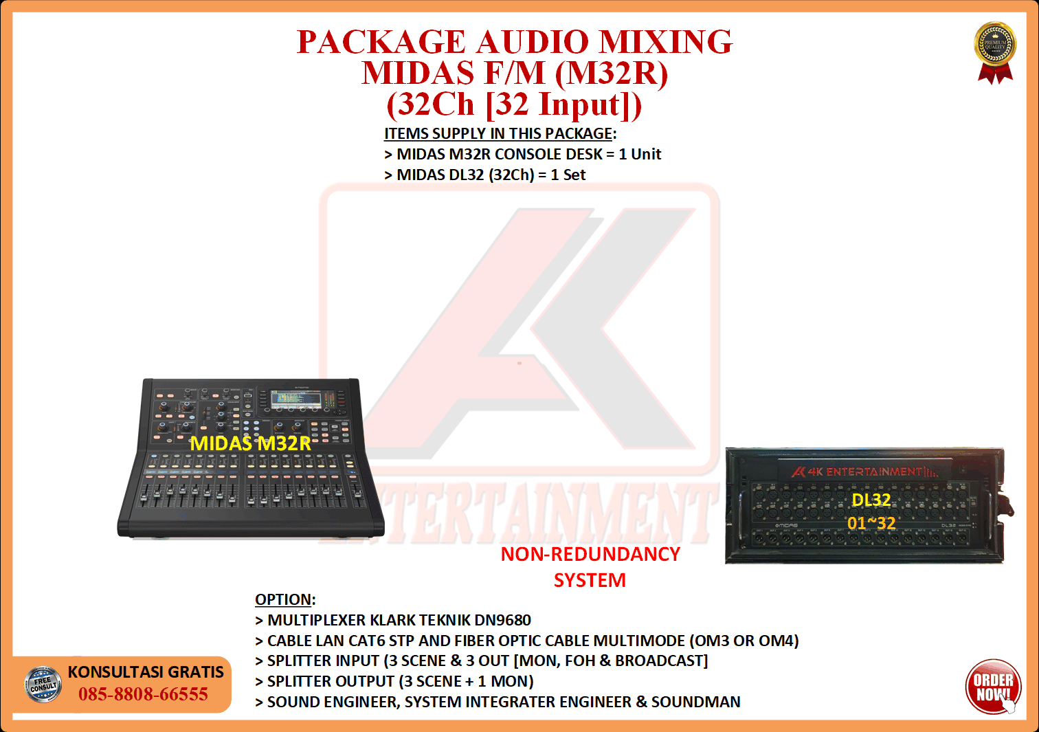 Package Midas M Series